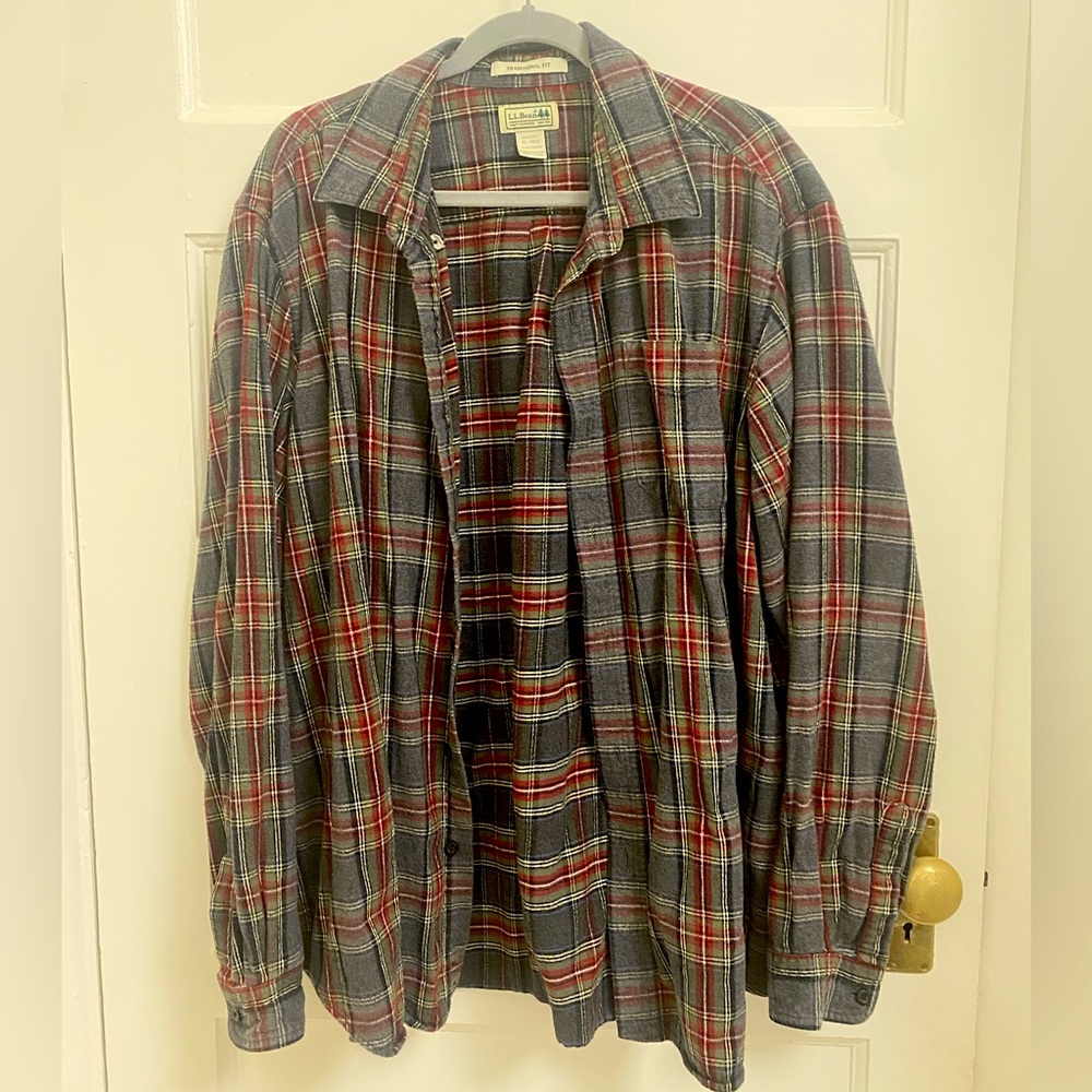 Oversized L.L. Bean Flannel